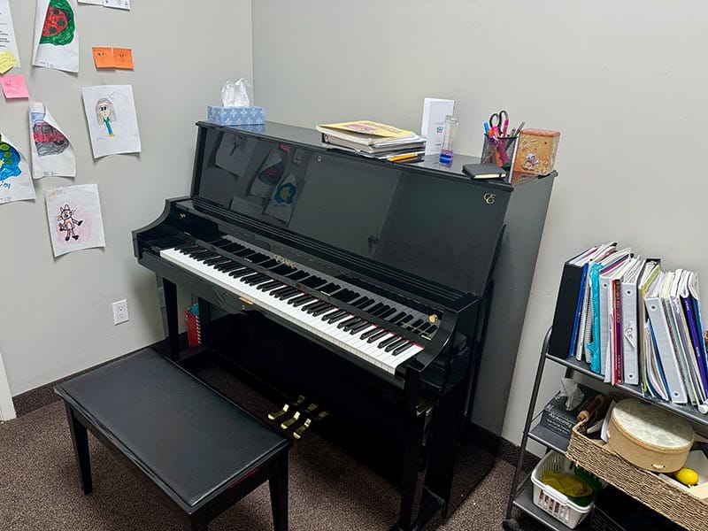Piano lessons near Toronto at Muzart Music and Art Music School, minutes from downtown with premium Essex pianos